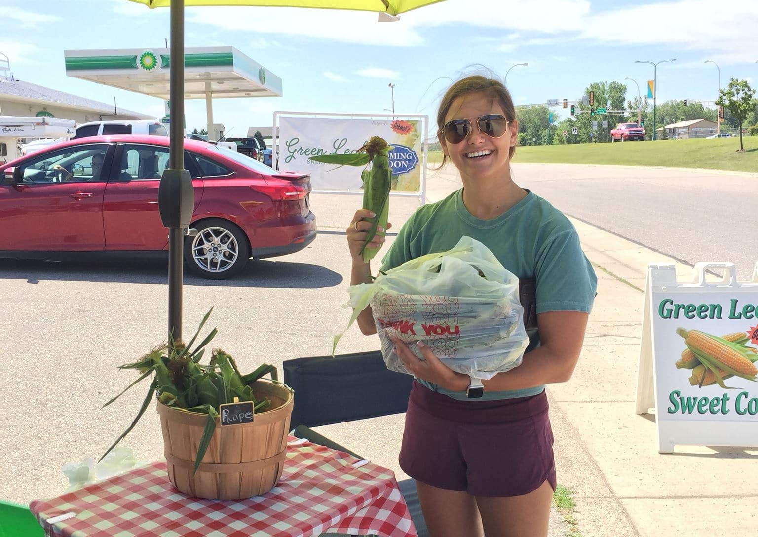 Work With Us Green Leaf Sweet Corn