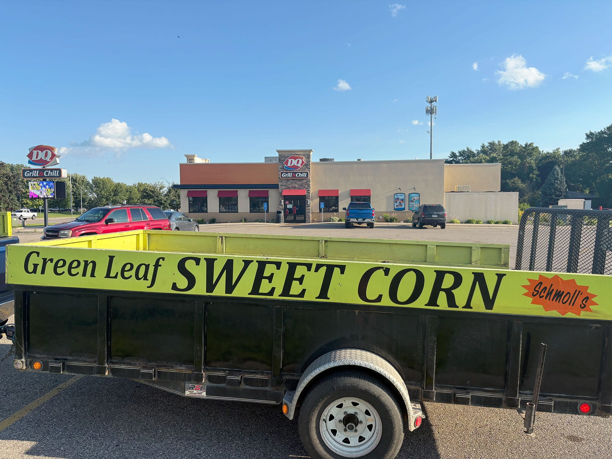WIllmar MN Dairy Queen Sweet Corn Stand WIllmar MN Dairy Queen Sweet Corn Stand